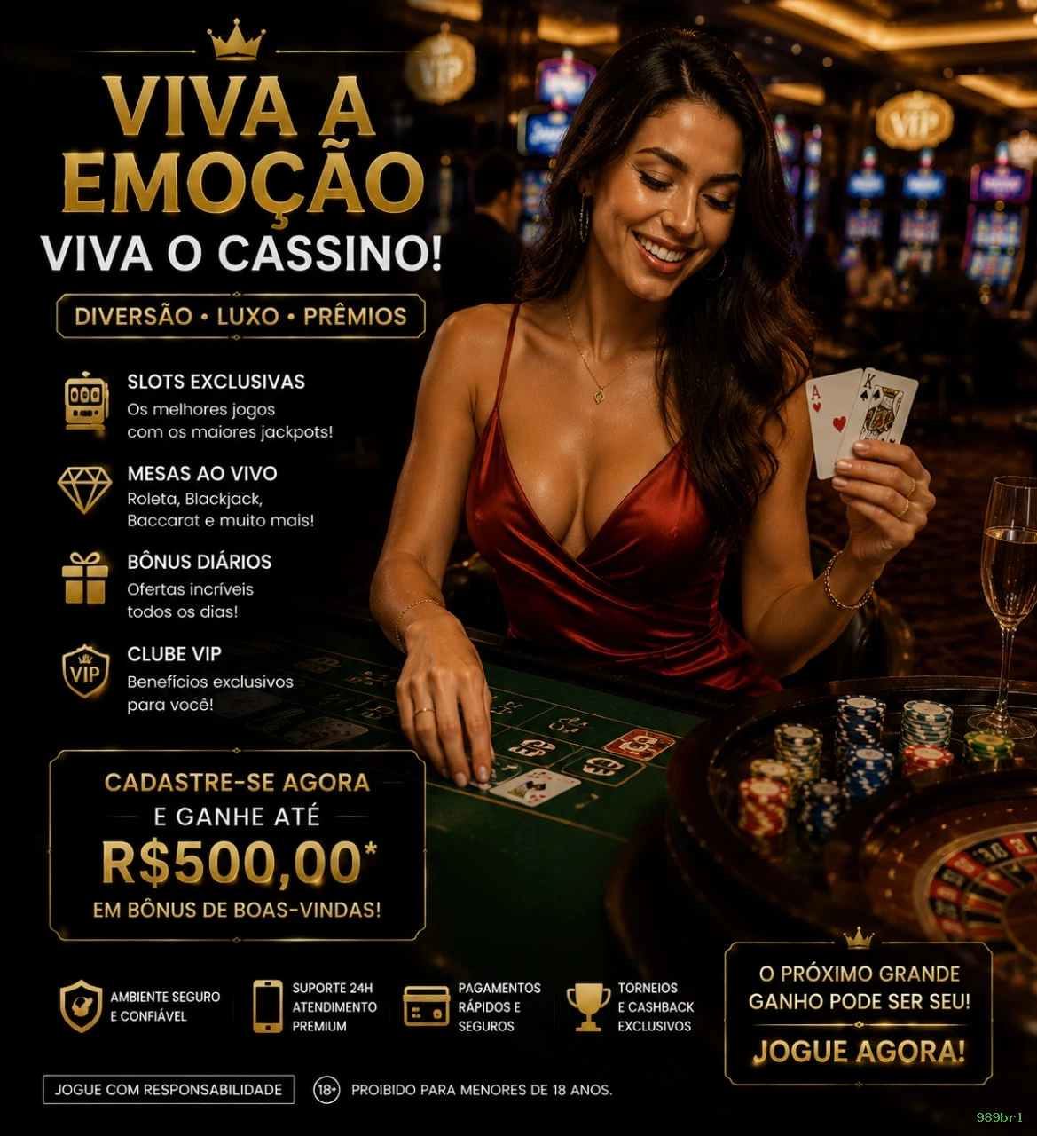 Programa VIP 989brl - benefícios exclusivos